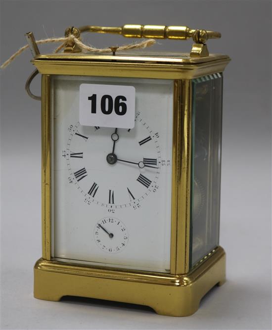 A carriage clock
